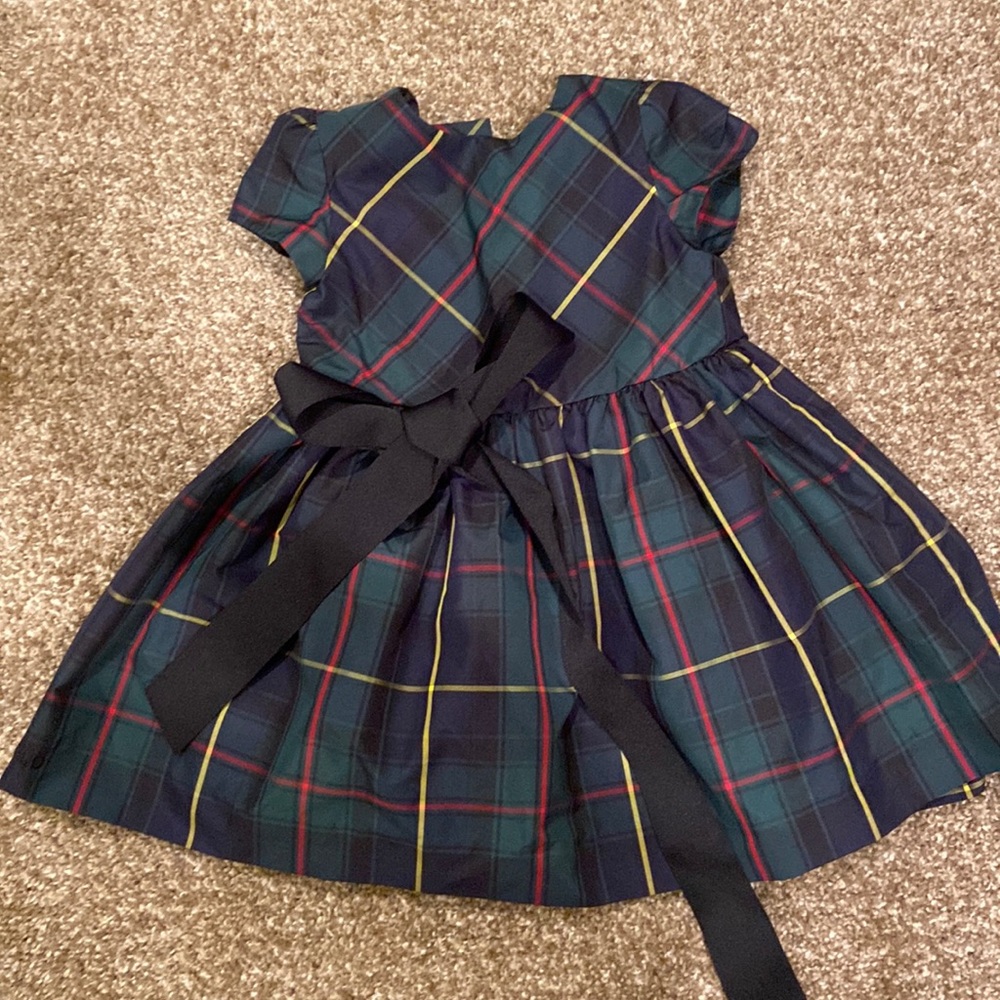 Ralph Lauren plaid taffeta dress